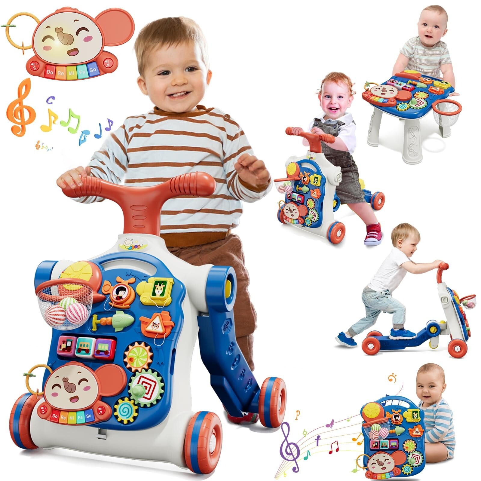 New baby early learning varal walker